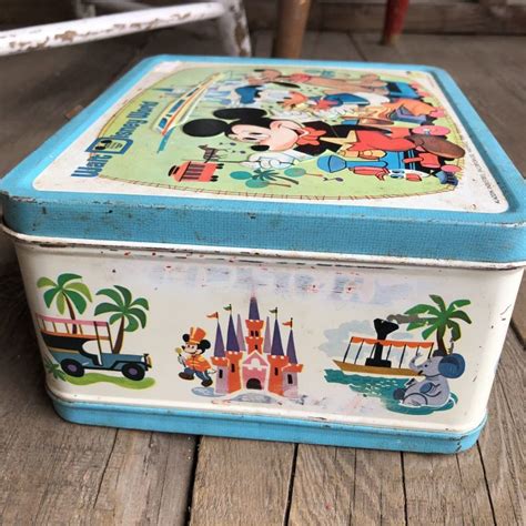 vintage Disney world lunch boxes